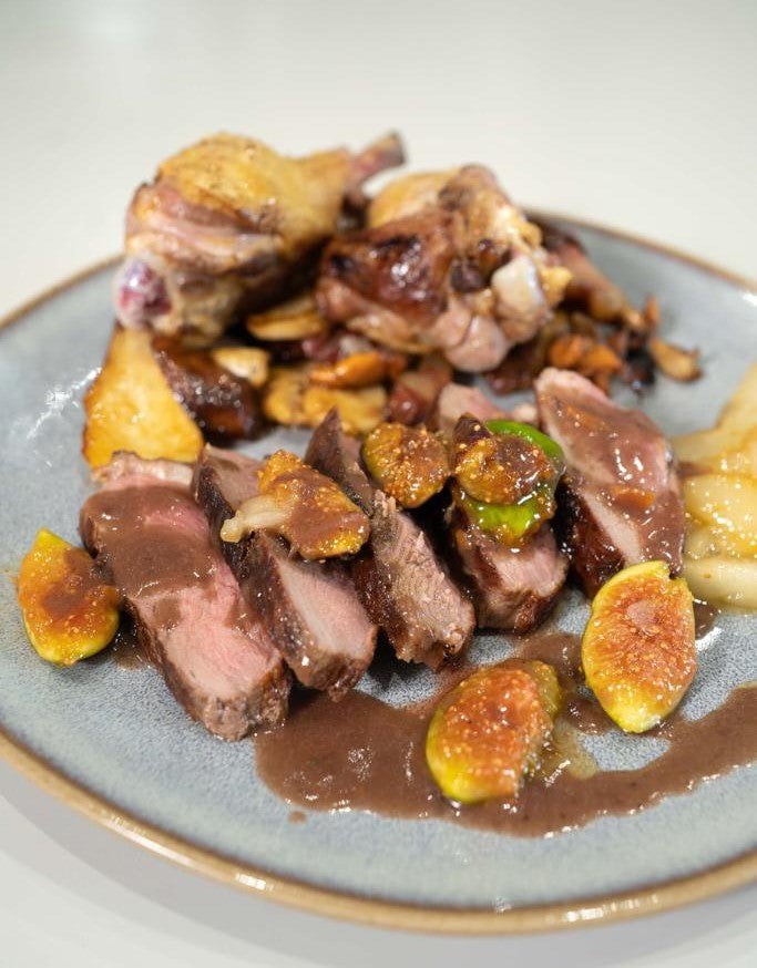Magret de canard aux champignons !