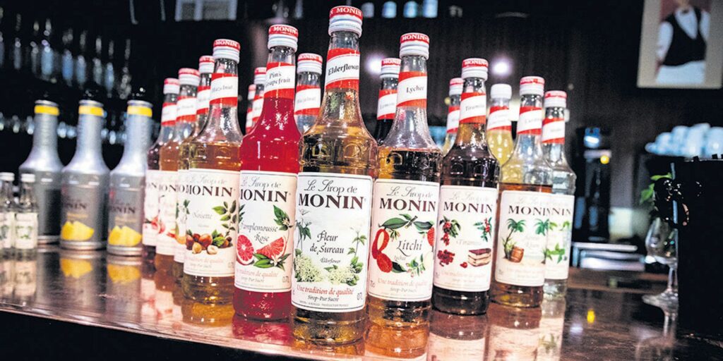 Photo d'ambiance officielle de la marque Monin Bracconi