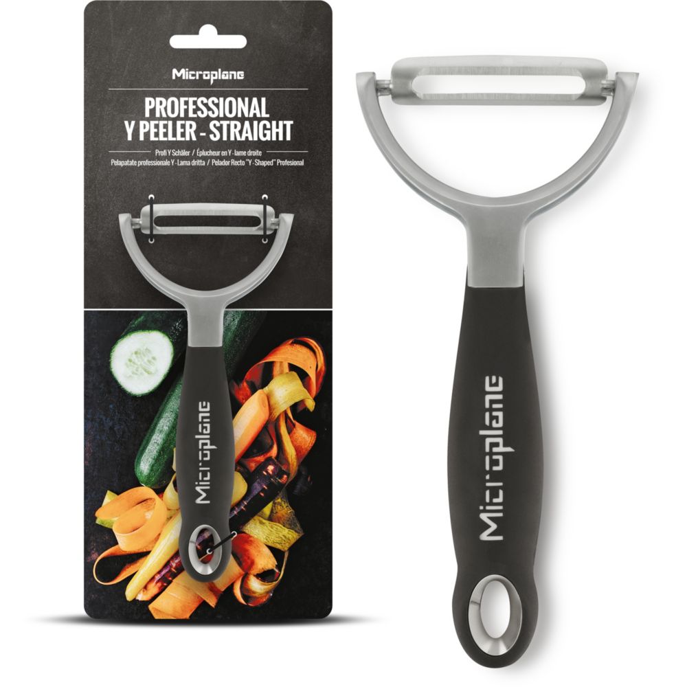 Éplucheur Y Peeler Straight Black | Microplane
