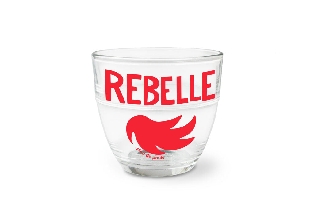 Verre Rebelle 22cl | Pied de Poule