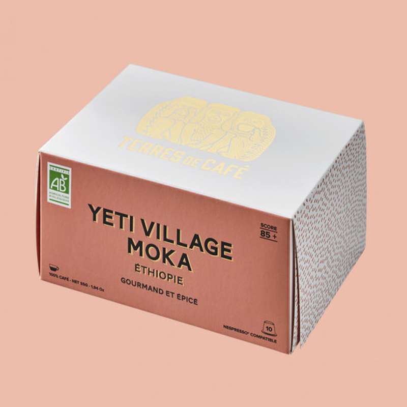 Éthiopie Yeti Village Moka Bio 250g | Terres de Café