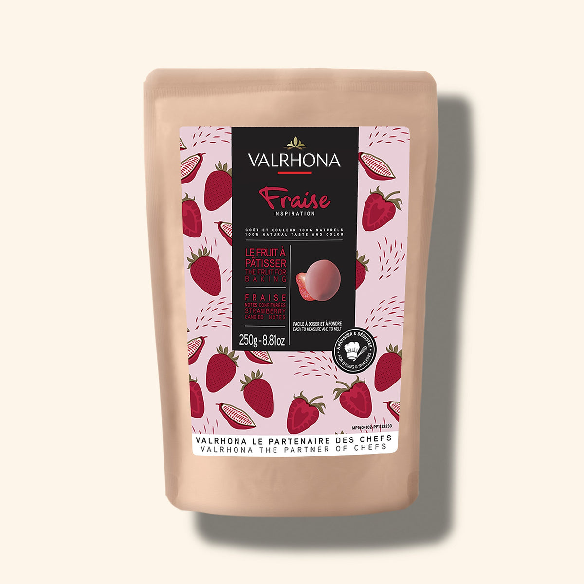 Fèves Inspiration Fraise 250g | Valrhona