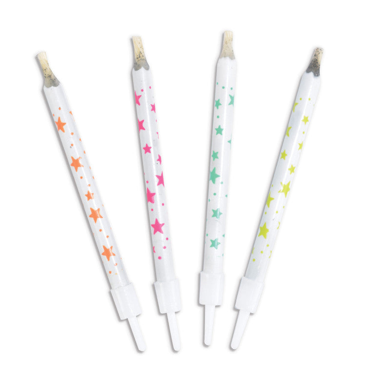 Lot de 12 bougies magiques scintillantes | SCRAPCOOKING