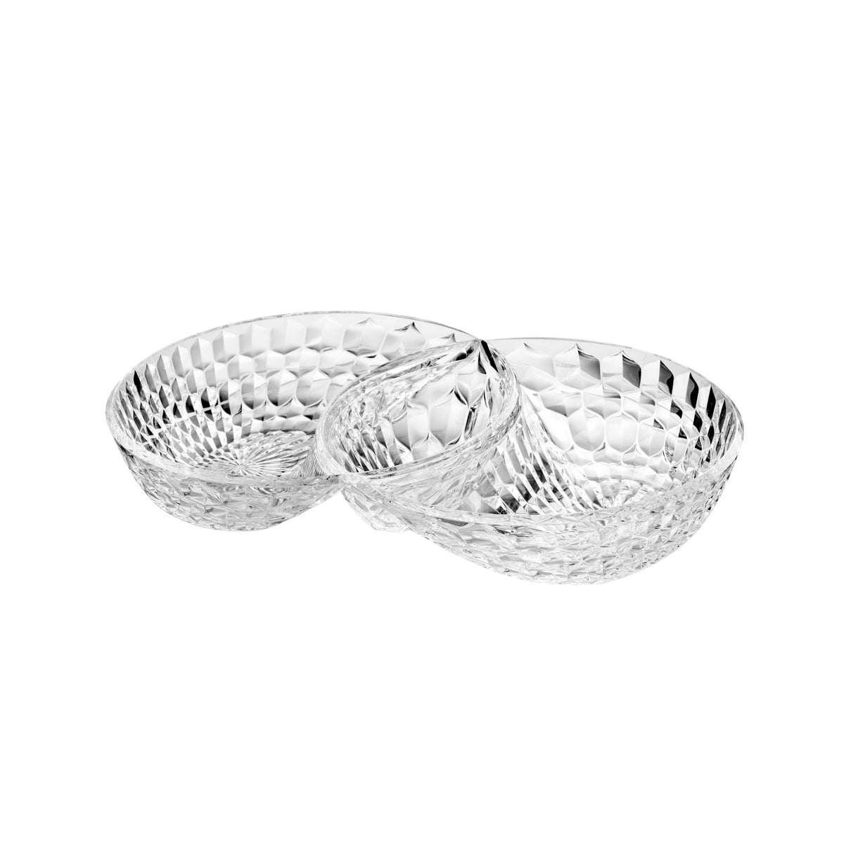 Plat d'apéritif 3 compartiments Vanity | Guzzini