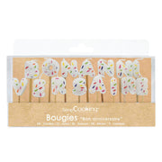 Set bougies lettres Joyeux Anniversaire | SCRAPCOOKING