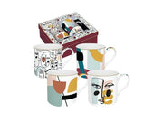 Coffret de 4 mugs empilables 275ml | Easy Life