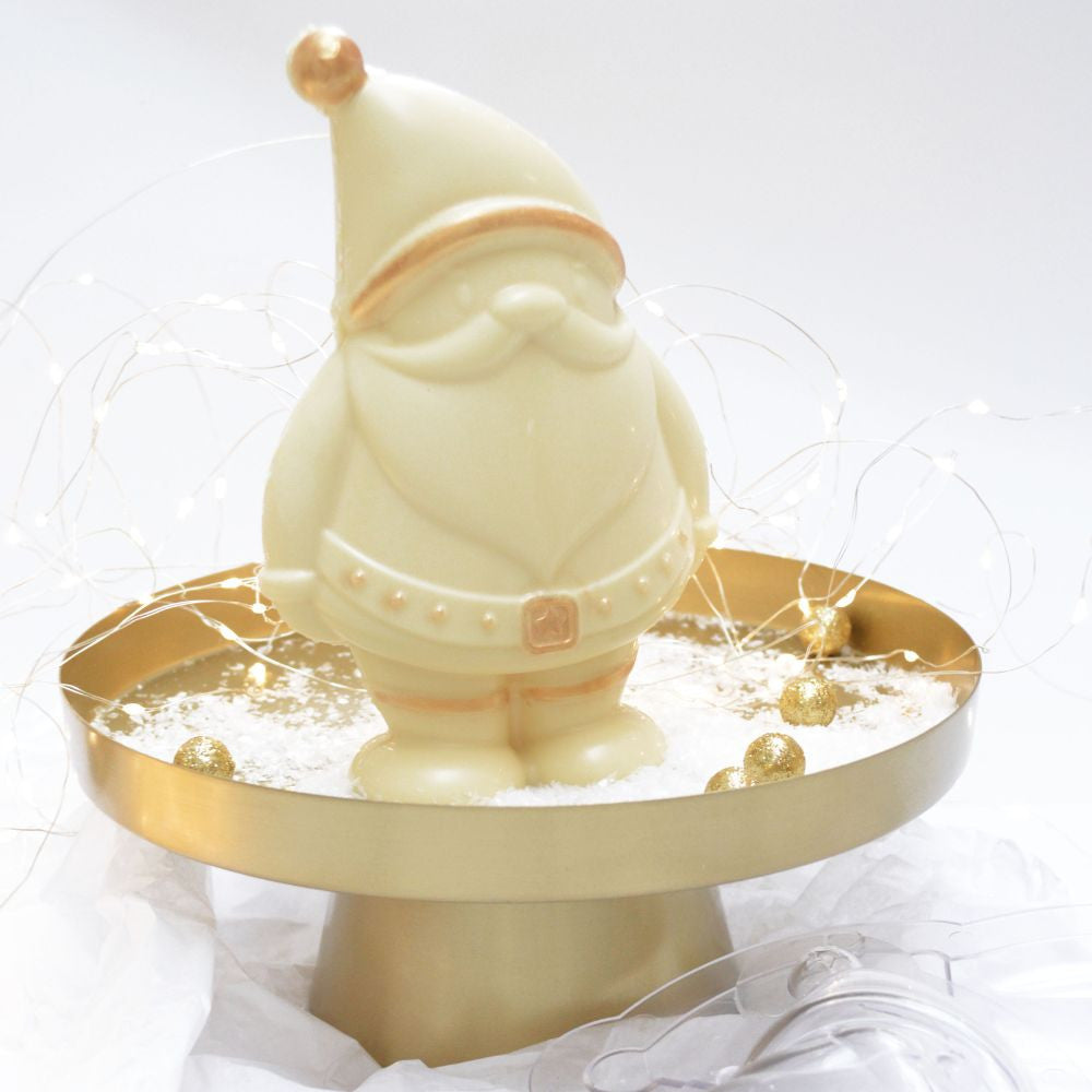 Moule à chocolat 3D Père Noël avec clips | Scrapcooking