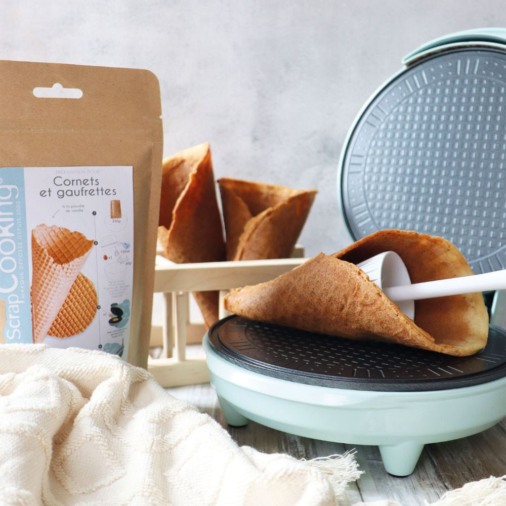 Gaufrier Waffle Factory Gaufrette et cornet | Scrapcooking - vue 3