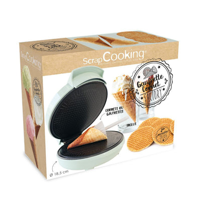 Gaufrier Waffle Factory Gaufrette et cornet | Scrapcooking