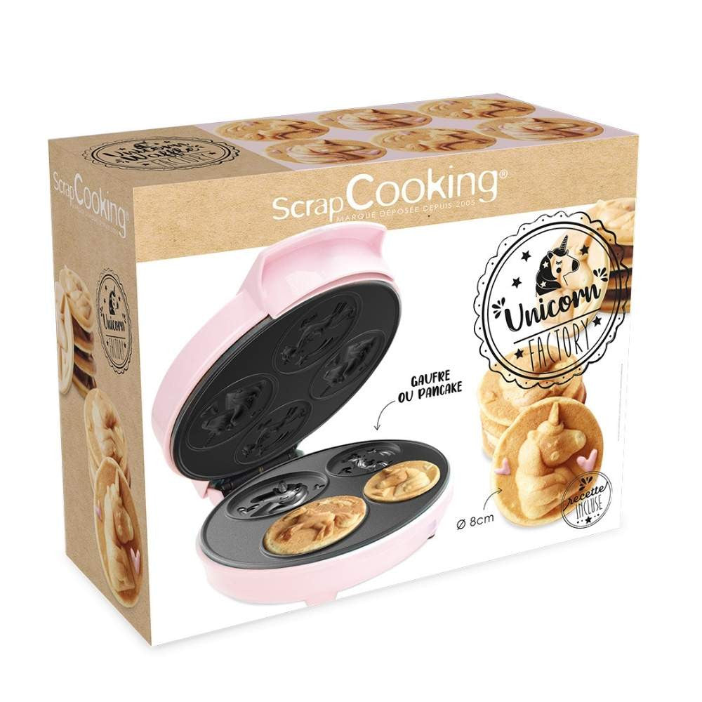 Gaufrier Unicorn Waffle Factory | Scrapcooking - vue 1
