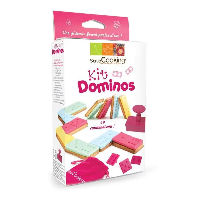 Kit dominos pâtisserie | Scrapcooking - vue 1