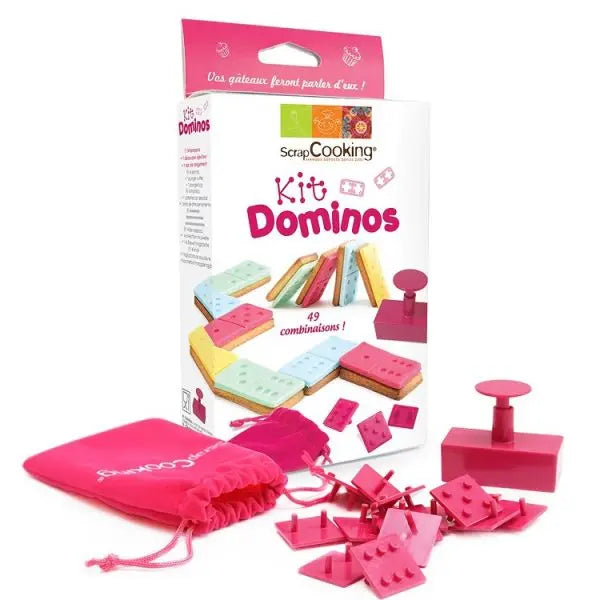 Kit dominos pâtisserie | Scrapcooking - vue 2