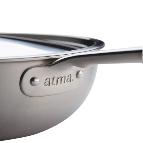 Wok Inox 28cm | ATMA - vue 2