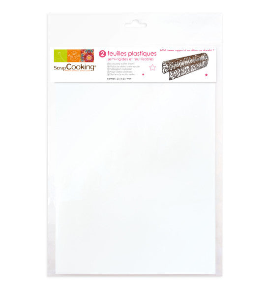 Feuille plastique semi-rigide A4 | Scrapcooking