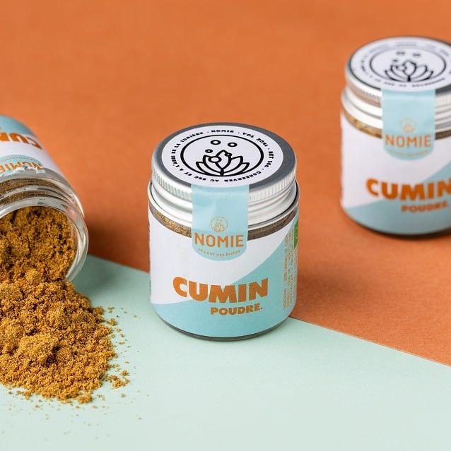 Cumin en poudre bio petit pot 30ml | Nomie