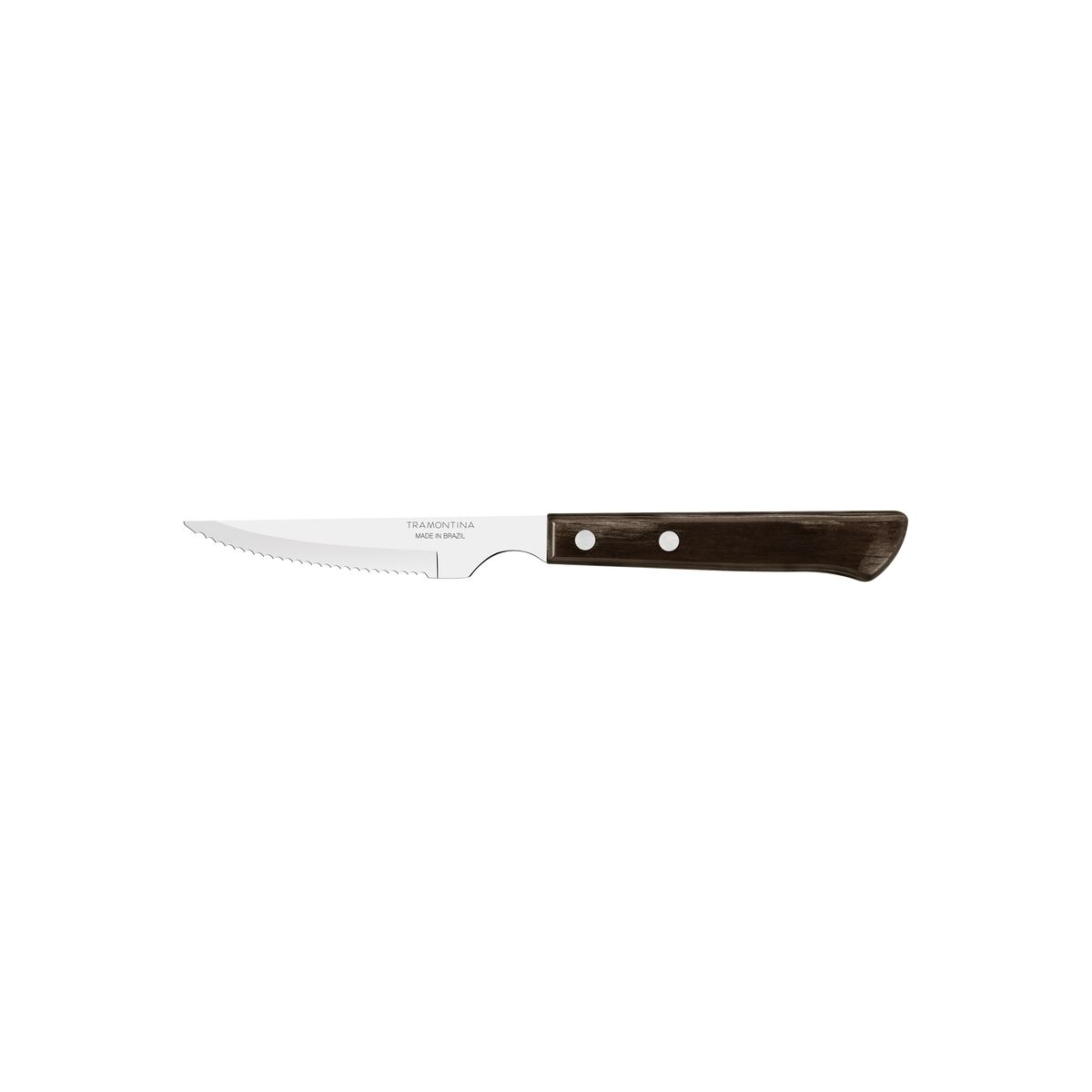 Couteau à steak Polywood marron 21cm | Tramontina