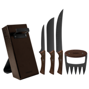 Bloc de 5 couteaux inox et bois | Tramontina