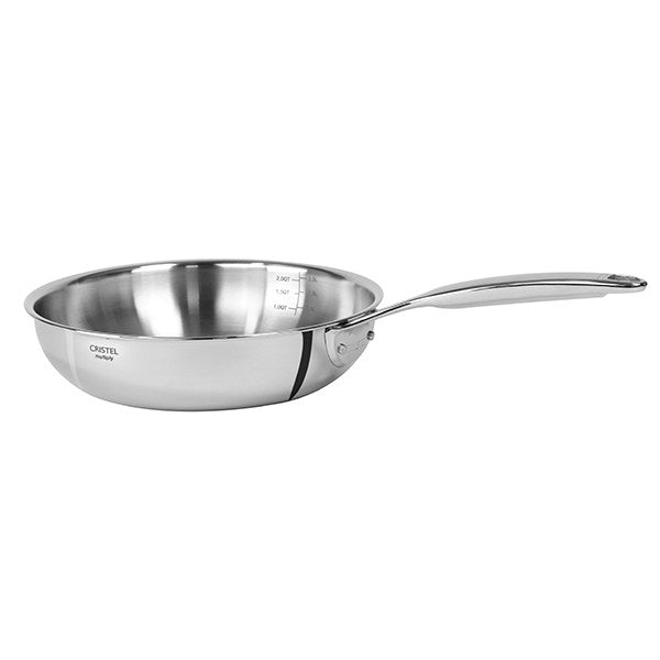 Sauteuse inox Castel Pro 24cm | Cristel