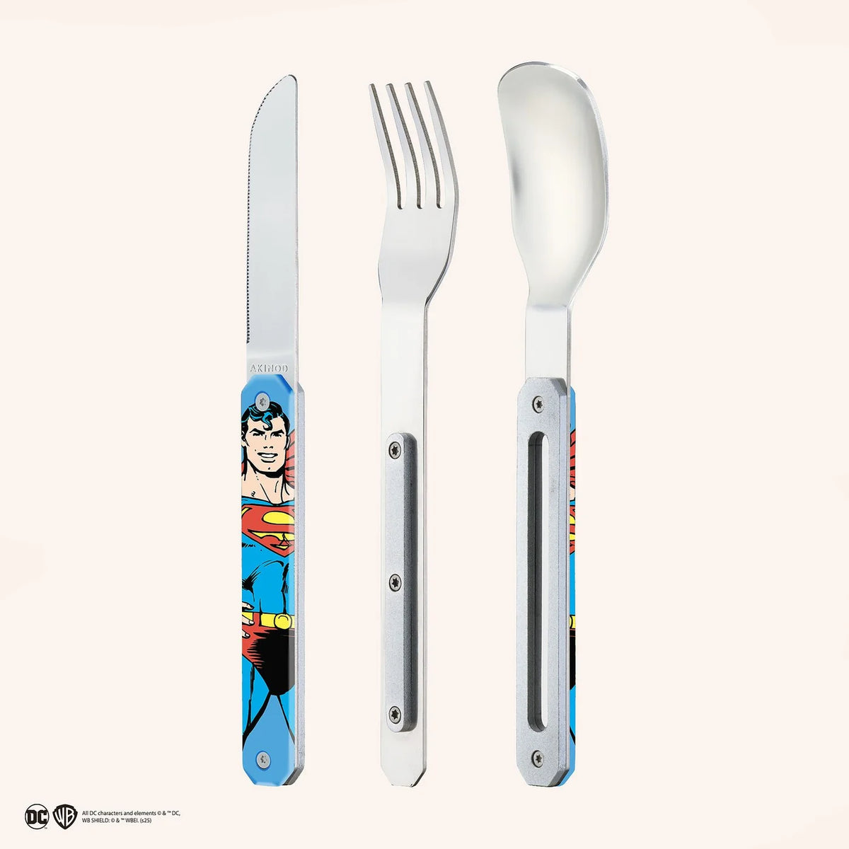 Couverts de voyage Superman Vintage | AKINOD