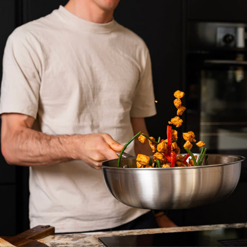 Wok Inox 28cm | ATMA - vue 3