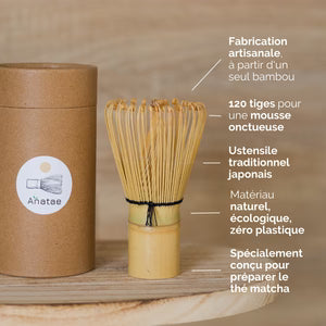 Coffret Thé Matcha Cérémonie 30g + Fouet | ANATAE