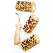 Set 3 mini rouleaux à pâtisserie gravés bois | Scrapcooking