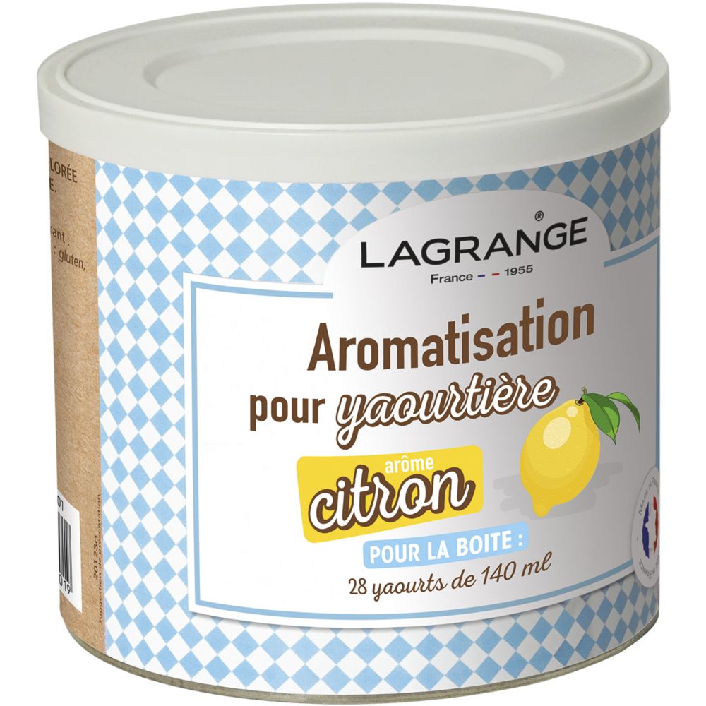 Aromatisation citron 500g yaourtière | Lagrange