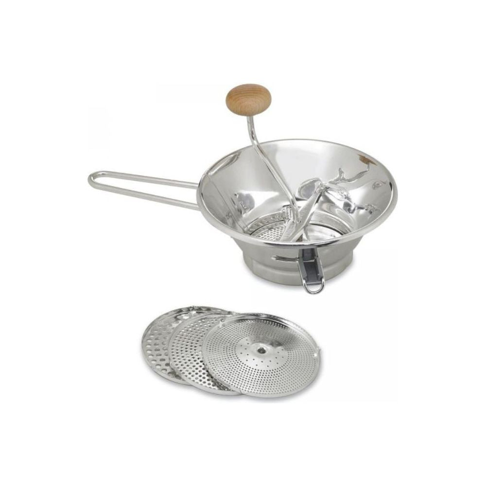 Passe-légumes 24cm inox manche bois | Guillouard