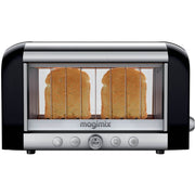 Grille-pain toaster vision noir | Bracconi