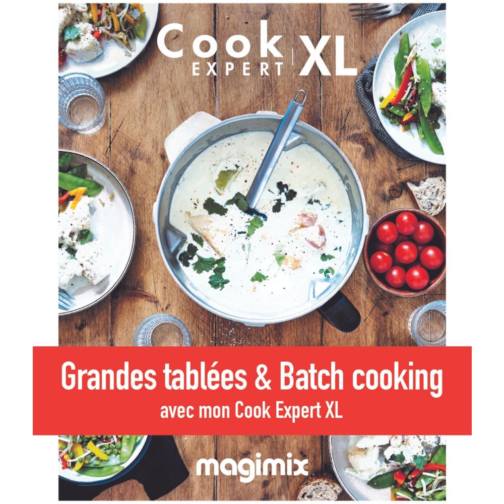 Livres de recettes Grandes Tables et Batch Cooking | Magimix