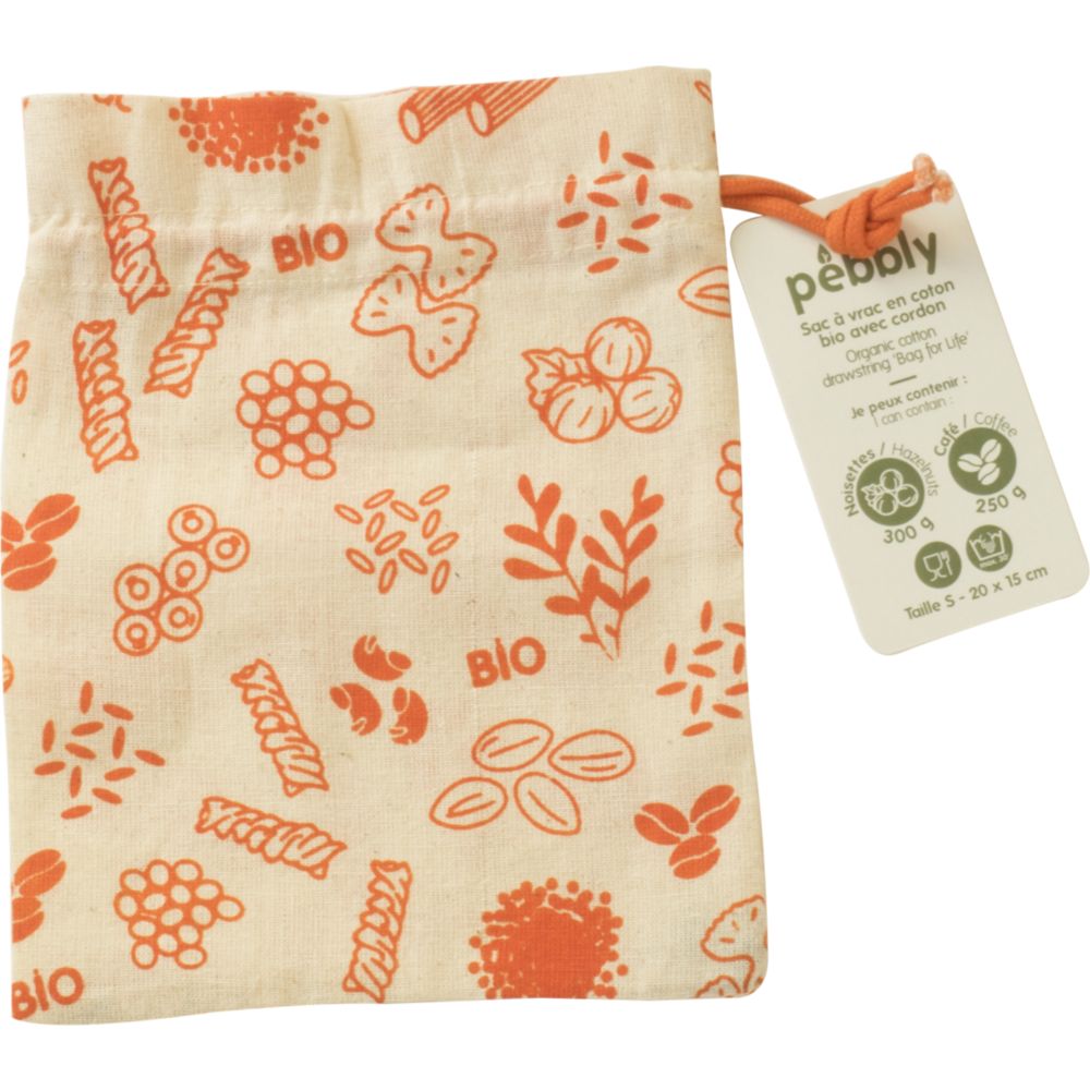 Sac à vrac en coton bio S | Chilly's