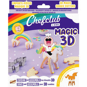 Emporte-pièces Licorne & Arc-en-ciel Magic 3D | Chefclub