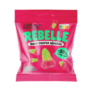 Bonbons cerises acidulées biologiques 100 g | Rebelle