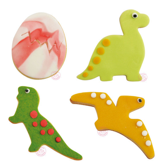 4 découpoirs sur cintre dinosaures | Scrapcooking - Vue 2