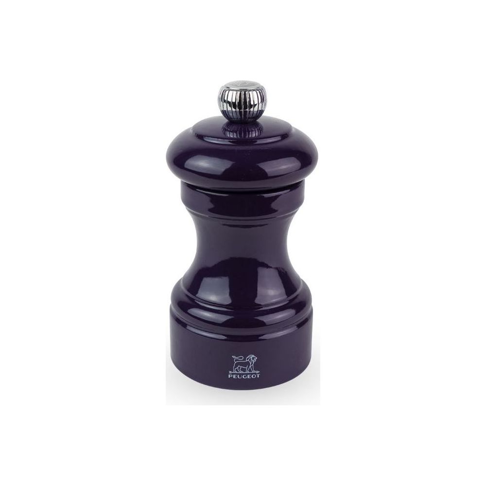 Moulin à sel Bistro laqué aubergine 10cm | Peugeot