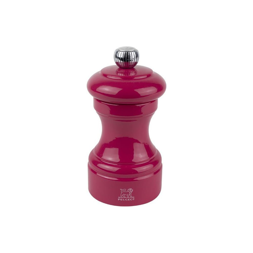 Moulin à sel Bistro laqué rose bonbon 10cm | Peugeot