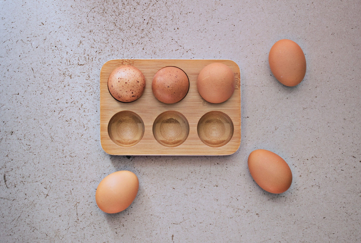 Plateau à œufs x12 naturel | Pebbly