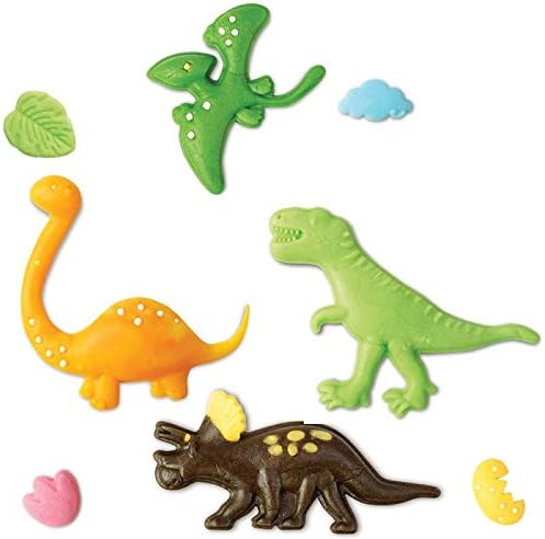 Moule silicone pâte à sucre Dinosaures | Scrapcooking