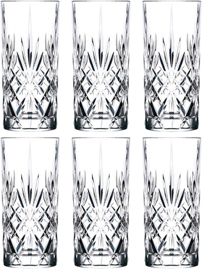 Verre Highball Melodia 36cl lot de 6 | Ling By Glass