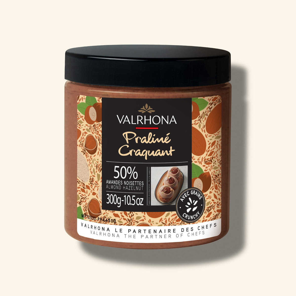 Praliné Craquant Amande Noisette 300g | Valrhona