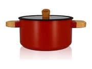 Faitout 24 cm paprika Ector | Ogoliving