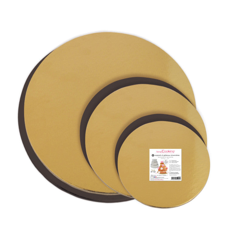 Supports à gâteaux fins assortis | Scrapcooking - vue 1