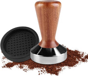 Tamper à café 57.3mm bois | MAXI COFFEE