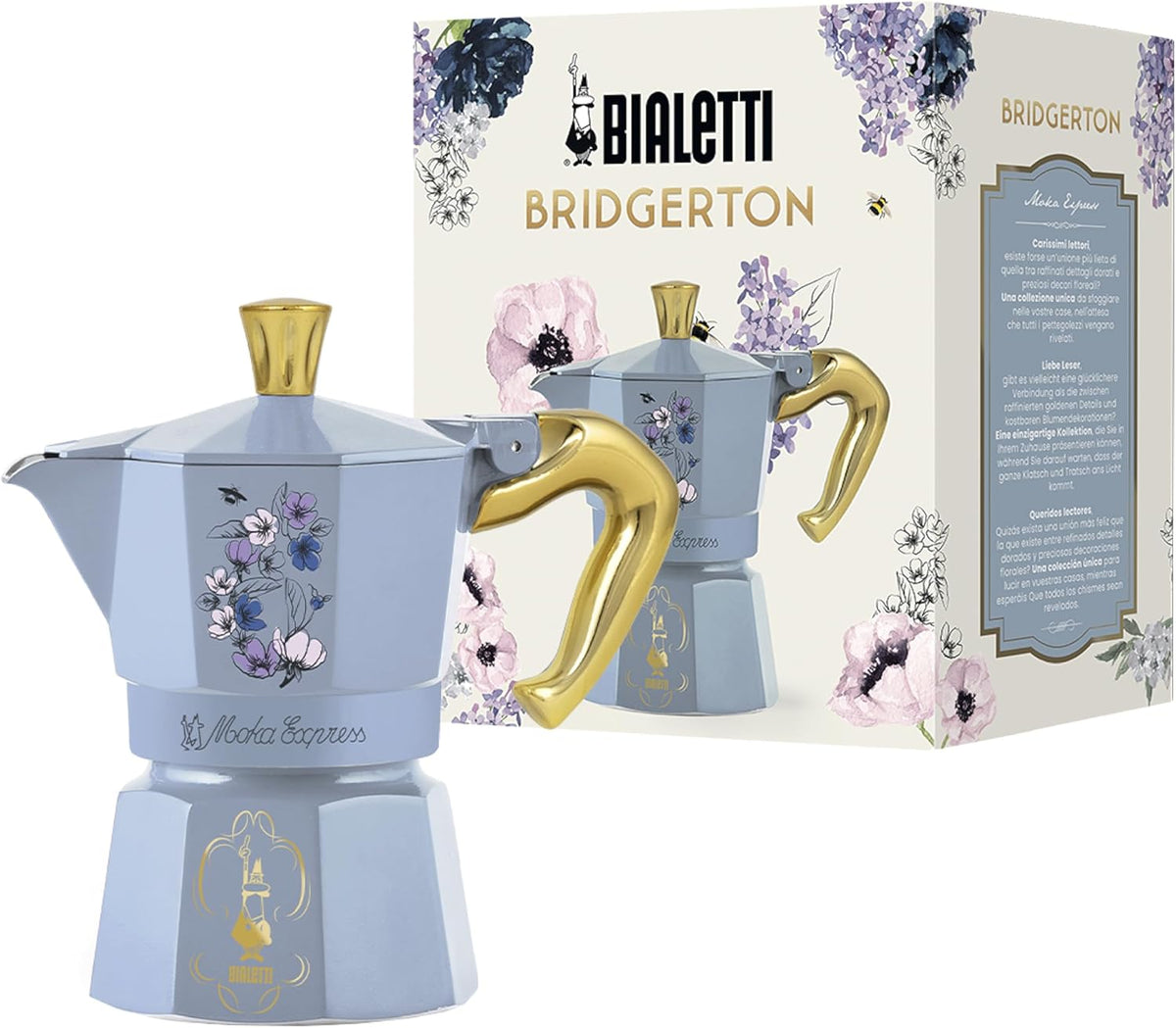 Cafetière italienne Bridgerton 3 tasses | Bialetti