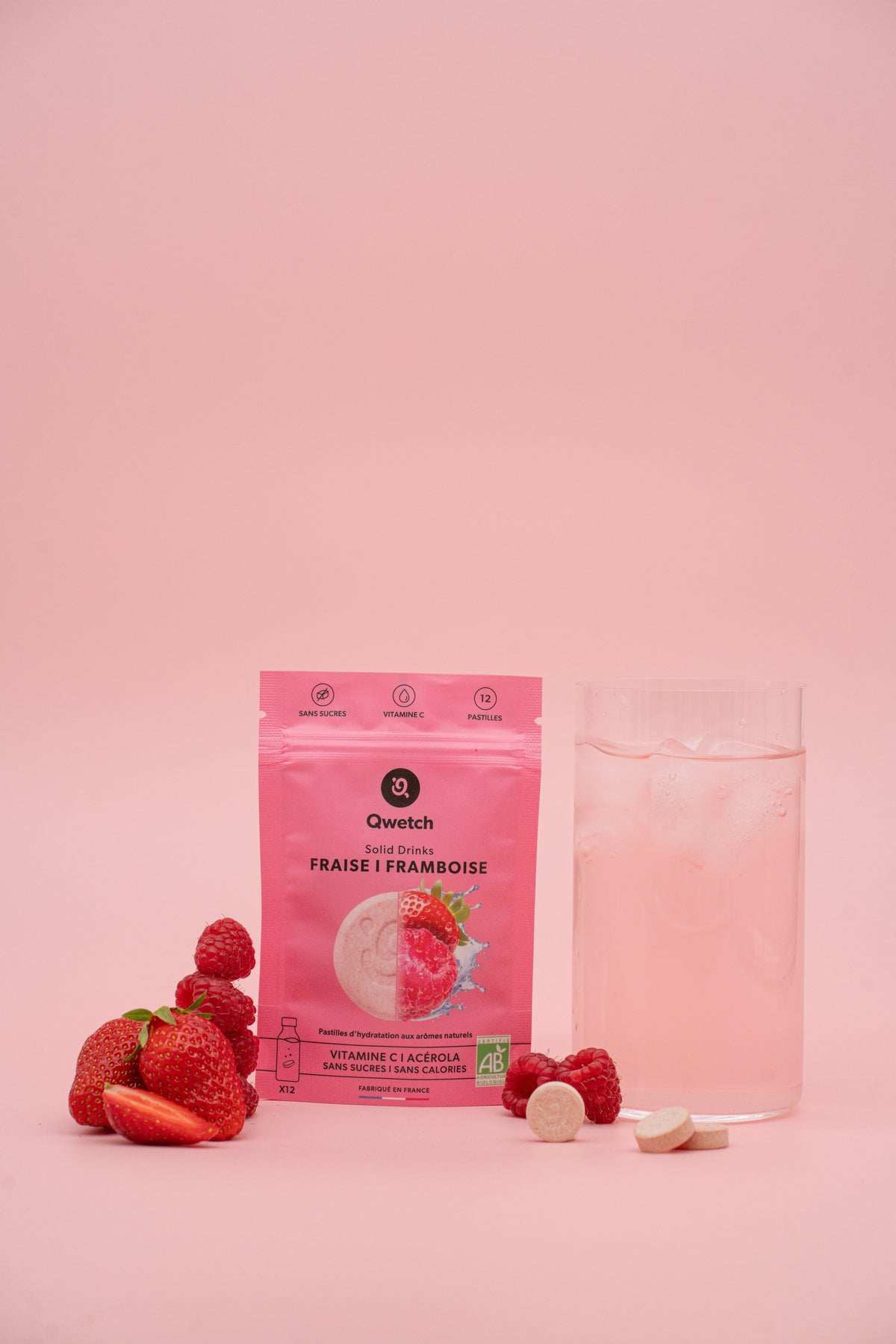 Pastilles Solid Drinks Bio | Qwetch