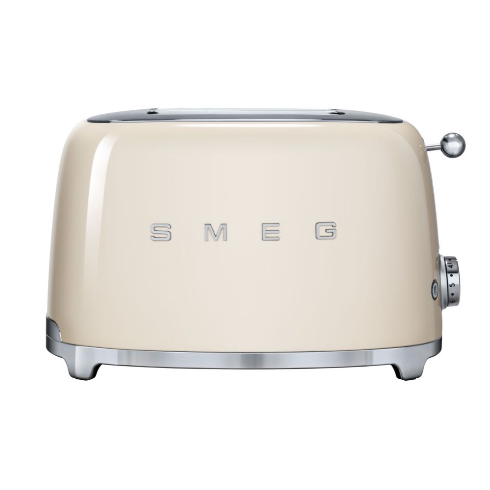 Toaster 2 tranches Années 50 crème | Smeg