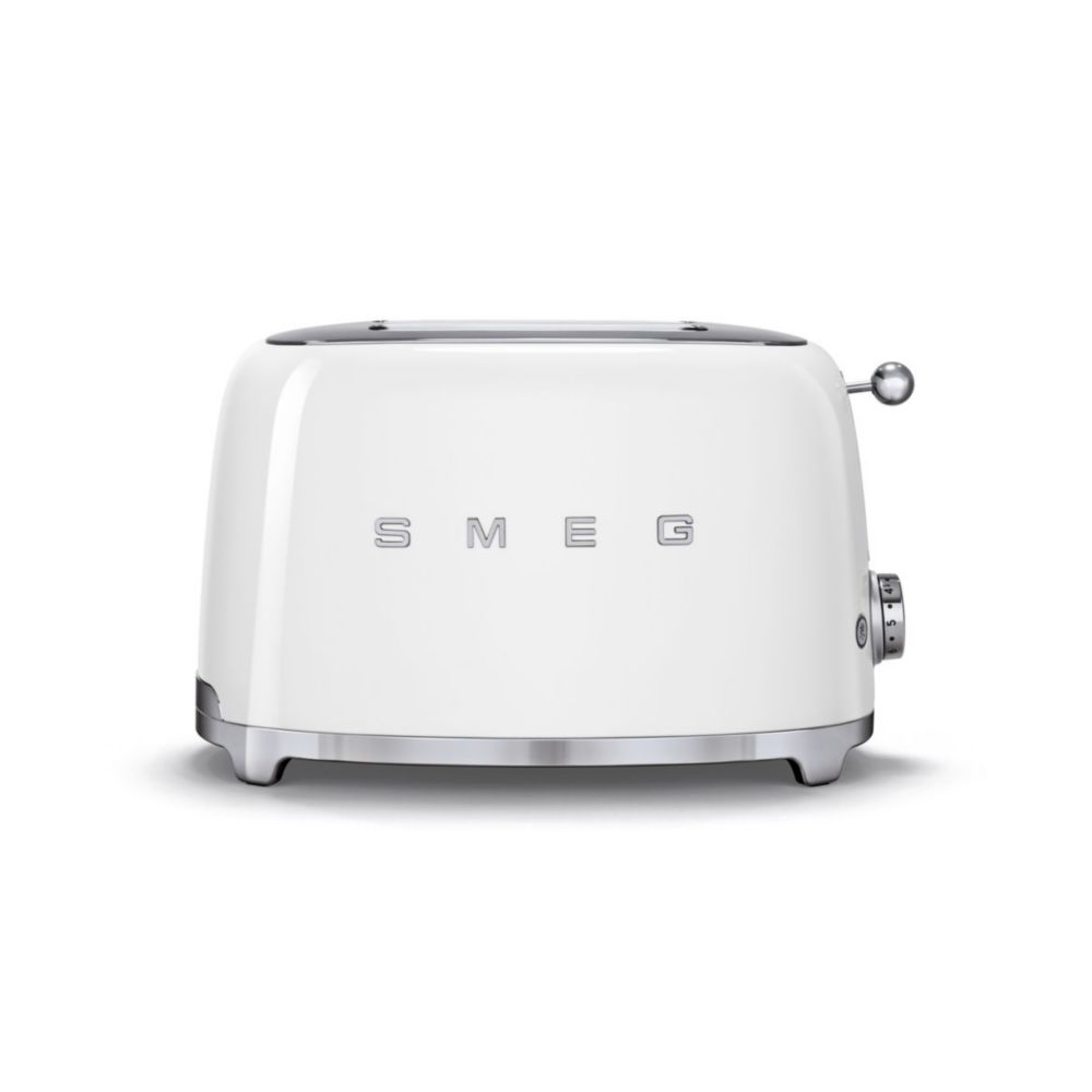 Grille-pain 2 tranches blanc | Smeg