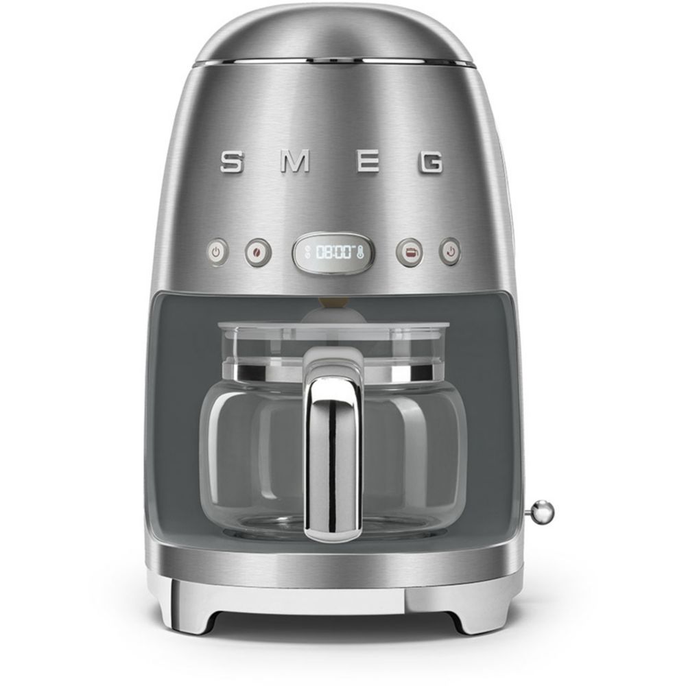 Cafetière filtre 10 tasses inox brossé | Smeg