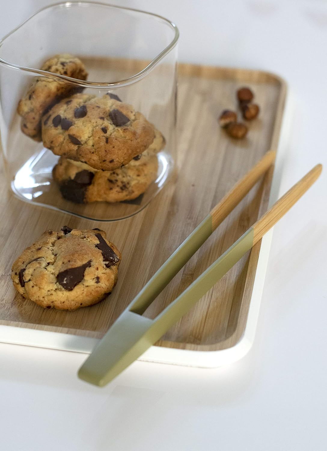 Set de 3 boîtes carrées en verre 800 ml | De Buyer