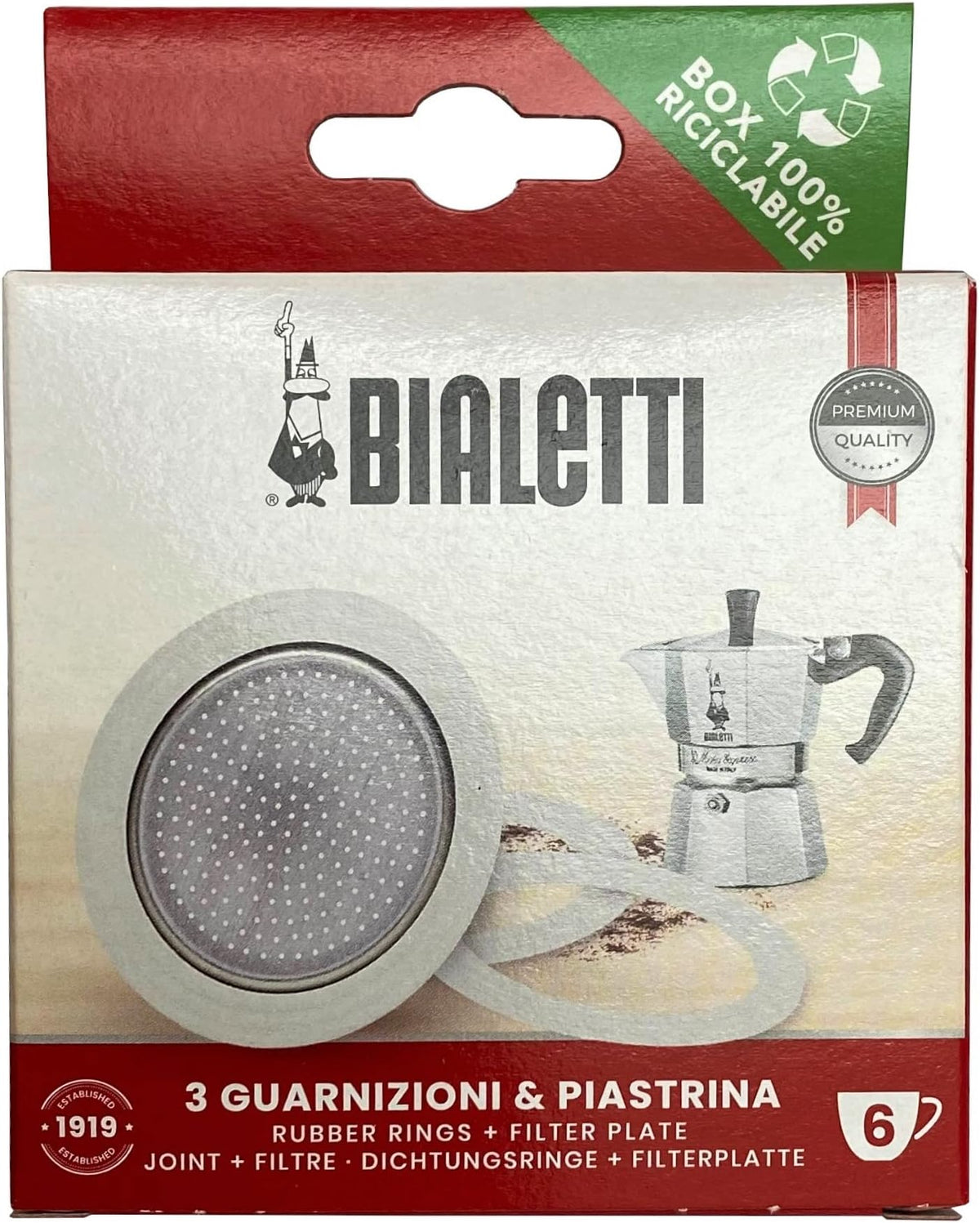 Joints et filtre Moka Express | Bialetti